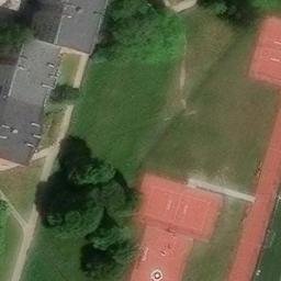 Volleyball Court — aerial view