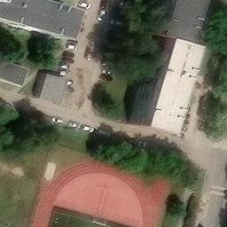Volleyball Court — aerial view