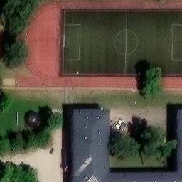 Volleyball Court — aerial view