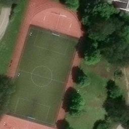 Volleyball Court — aerial view