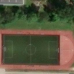 Volleyball Court — aerial view