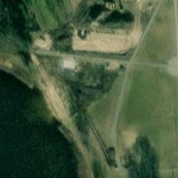 Sand Volleyball Court — aerial view