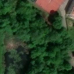Volleyball Court — aerial view