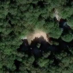 Volleyball Court — aerial view