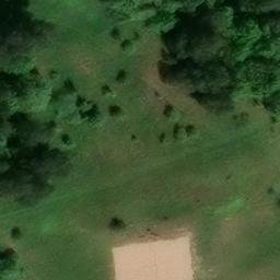 Sand Volleyball Court — aerial view