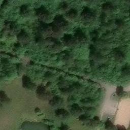 Sand Volleyball Court — aerial view