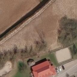 Volleyballfeld — aerial view