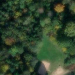 Sand Volleyball Court — aerial view