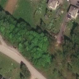 Sand Volleyball Court — aerial view