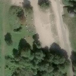 Sand Volleyball Court — aerial view