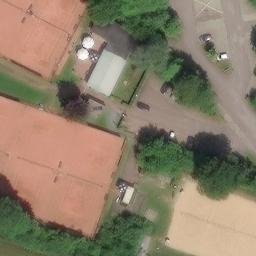 Sand Volleyball Court, Altenholz — aerial view