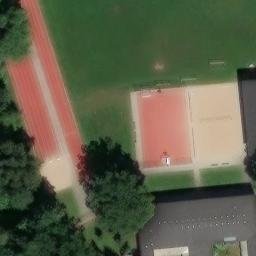 Sand Volleyball Court, Kiel — aerial view