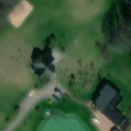 Sand Volleyball Court — aerial view