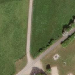 Groß Nordsee Beach Volleyball Court #1 — aerial view