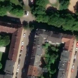 Sand Volleyball Court, Kiel — aerial view