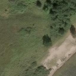 Sand Volleyball Court, Putbus — aerial view