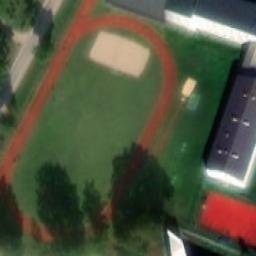 Volleyball Court — aerial view
