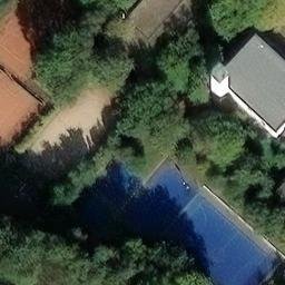 Sand Volleyball Court, Kiel — aerial view