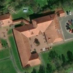 Olversum Beach Volleyball Court #1 — aerial view