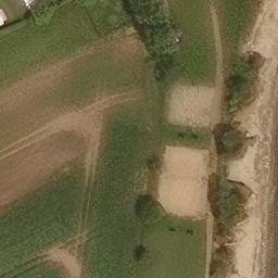 Sand Volleyball Court, Grube — aerial view