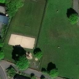 Sand Volleyball Court, Stafstedt — aerial view