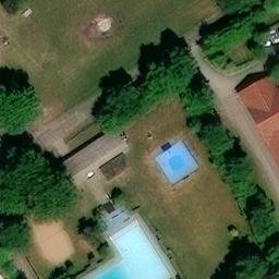 Sand Volleyball Court, Timmaspe — aerial view
