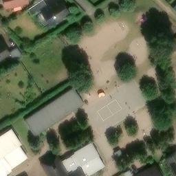 Volleyball Court, Elmenhorst/Lichtenhagen — aerial view