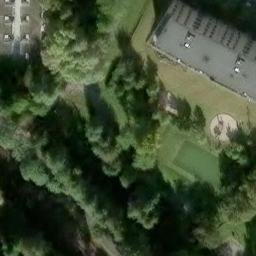 Volleyball Court, Rostock — aerial view