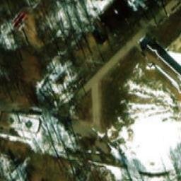 Sand Volleyball Court — aerial view