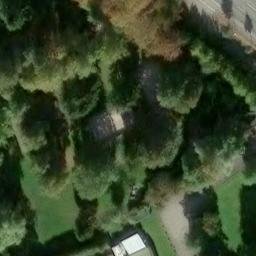 Sand Volleyball Court, Rostock — aerial view