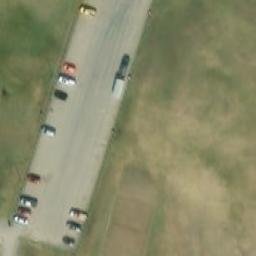 Vanderhoof Beach Volleyball Court #2 — aerial view