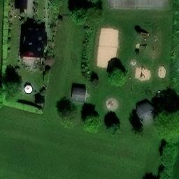 Sand Volleyball Court, Kaaks — aerial view