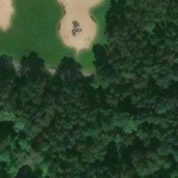 Sand Volleyball Court — aerial view