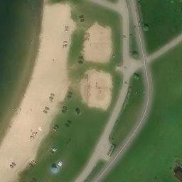 Volleyball Court — aerial view