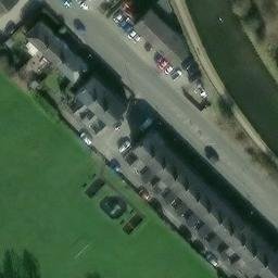 Volleyball Court — aerial view