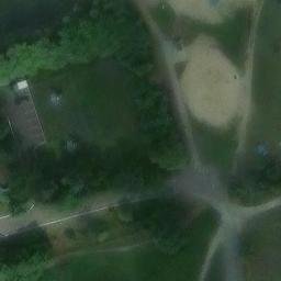 Sand Volleyball Court — aerial view