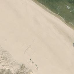 Sand Volleyball Court — aerial view
