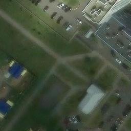 Volleyball Court — aerial view