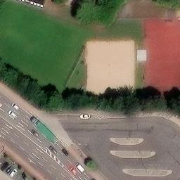 Volleyball Court, Bad Segeberg — aerial view
