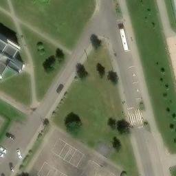 Volleyball Court — aerial view