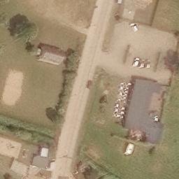 Sand Volleyball Court, Hohenkirchen — aerial view