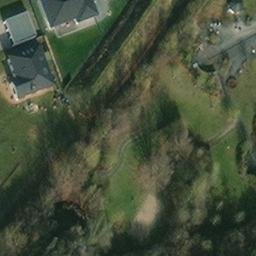 Sand Volleyball Court, Wismar — aerial view