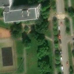 Volleyball Court — aerial view