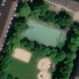Falkenfeld / Vorwerk Beach Volleyball Court — aerial view
