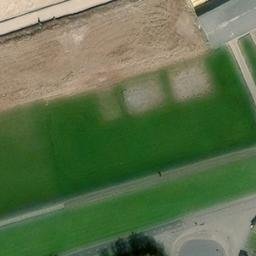 Volleyball Court, Cuxhaven — aerial view