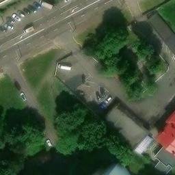 Volleyball Court — aerial view