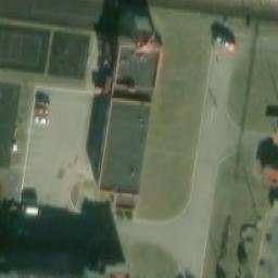 Volleyball Court — aerial view