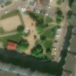 Volleyball Court — aerial view