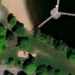 Sand Volleyball Court, Henstedt-Ulzburg — aerial view