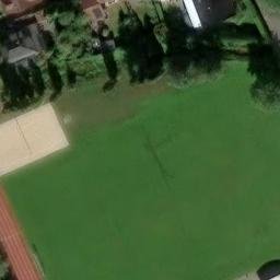 Sand Volleyball Court, Elmshorn — aerial view